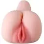 Picdd Jeans Realistic Soft Sexy Woman Love Doles Adullt Toy T-Shirt Silicone Big As-s Butt Safe (Color : Skin)