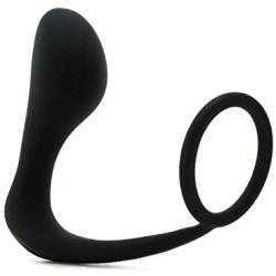 Lumenon Anal Butt Pure Silicone Plug with Double Ring