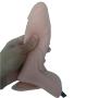 Fxisz 8.66Inch Hands-Free Realistic Silicone Waterproof Belt with Inflatable and Powerful Suction Cups, Bringing You A Lifelike Experience