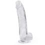 ZYYSQ 12.2 Inch Transparent Realistic Soft-ďîldɔ with Suction Cup with Suction Cup Base 100% is Very Suitable for Beginners and Womens Real Feelings ZYYSQ