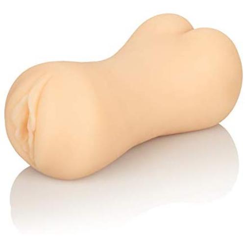 Calexotics Stroke It Pussy & Ass Heavy Duty Male Masturbator, Ivory