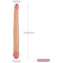 RestingFun Vibrant 14.6 Inch Wand Double Sided Big Toy Real Feel Soft Comfort Flexible Double Head Massage and Easy to Clean Flesh Swell RestingFun Vibrant 14.6 Inch Wand Double Sided Big Toy Real Feel Soft Comfort Flexible Double Head Massage and Easy to Clean Flesh Swell