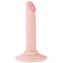 Slim Beginner Dildo with Storage Bag,SINLOLI Small Dildo with Suction Cup is Perfect for First-Time Users,Anal Plug for Anal Sex Play(5.8 inch)