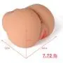 7.82Lbs Lifelike Big Size SÉ-X Dõ-ll Women Body Torso - Reálistic 3D Men Male Toy with 2 Holes TPE Material Soft and Flexible Natural