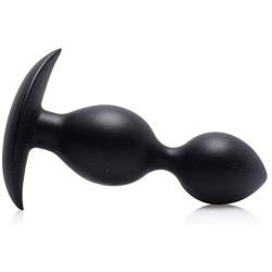 Master Series Orbs Steel Weighted Duotone Silicone Anal Plug