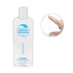 OHYER Water Based Lubricant Personal Lubricants - Massage Oil Long Lasting - 6.8 oz Lube for Women, Men & Couples