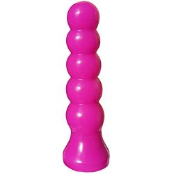 Anal Plug Dildo Penis Soft Adult Sex Toys, 9 Inch Long, Strong Suction Cup (Purple)