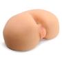 Sexy Realistic Ass and Pussy Male Masturbator - Ribbed Anal and Vagina Stroker - Sex Toy for Men (Natural)