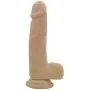 XIKEZAN 8&quot Lifelike Huge Dildo Realistic Penis Sex Toys with Suction Cup Base & Balls 100% Satisfaction Guaranteed (Brown)
