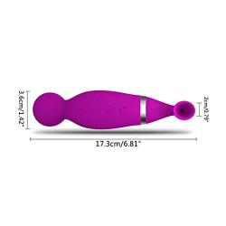 Huluda 1Pc Rechargeable Līck Oral Toy Pussy Pump Tōngue G-S Vib