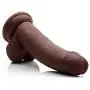 Usa Cocks Ultra Real Dual Layer Suction Cup Dildo, Dark Skin Tone, 8 Inch Usa Cocks Ultra Real Dual Layer Suction Cup Dildo, Dark Skin Tone, 8 Inch
