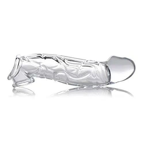 Size Matters 2 Inch Clear Extender Sleeve, 9" Size Matters 2 Inch Clear Extender Sleeve, 9"