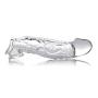 Size Matters 2 Inch Clear Extender Sleeve, 9"
