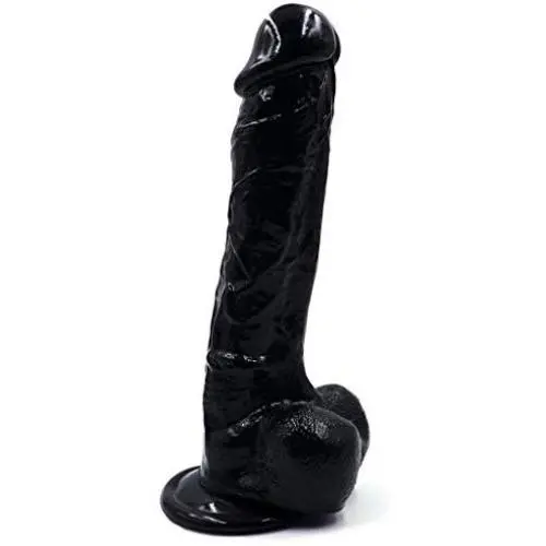 HYLHYL5-F Waterproof Handheld Lifelike Huge Women Personal Relax Material Flexible Travel Gift Stick (Black, L:23cm/7.48 in, W:4.5cm/1.57 in) HYLHYL5-F Waterproof Handheld Lifelike Huge Women Personal Relax Material Flexible Travel Gift Stick (Black, L:23cm/7.48 in, W:4.5cm/1.57 in)