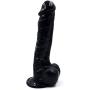 HYLHYL5-F Waterproof Handheld Lifelike Huge Women Personal Relax Material Flexible Travel Gift Stick (Black, L:23cm/7.48 in, W:4.5cm/1.57 in)