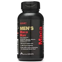 GNC Mens Maca Man - California Only, 60 Vegetarian Capsules, Supports Sexual Health