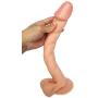 QJFYJ-001 Relax Soft Long Flexible Handheld Wand Toy Real Massager Flesh 12inch