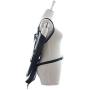 kanersty Back Handcuffs PU Leather Bed Restrain Lace Up Cuff Straps Couples Game Roleplay