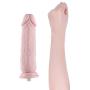 Hismith 10" Super Huge Silicone Dildo for Hismith Sex Machine with Quick Air Connector, 9 Insertable Length, Girth 7.4" Diameter 2.35" Thick Realistic Cock (10" Monster,Silicone)