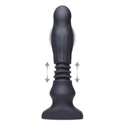 New Thunderplugs Silicone Swelling and Thrusting Plug with Remote Control - Premium Silicone Flexible Ergonomically-Shaped USB-Rechargeable Vibrator!