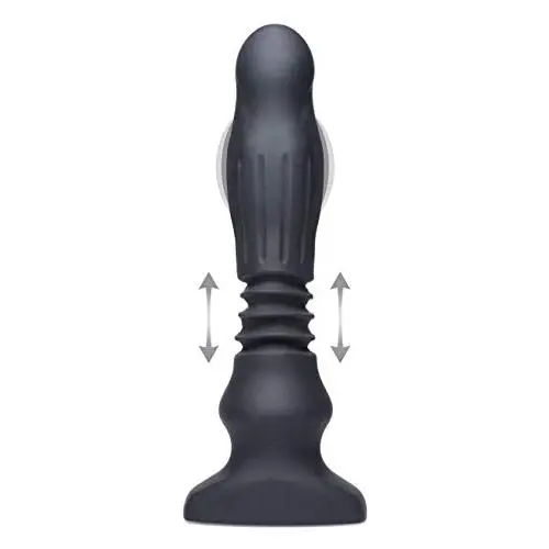 New Thunderplugs Silicone Swelling and Thrusting Plug with Remote Control - Premium Silicone Flexible Ergonomically-Shaped USB-Rechargeable Vibrator! New Thunderplugs Silicone Swelling and Thrusting Plug with Remote Control - Premium Silicone Flexible Ergonomically-Shaped USB-Rechargeable Vibrator!