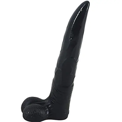 MLSice Realistic Animal Dildo Big Deer Penis Bull Novelties Sex Toys for Women Long Cock Anal Plug Anus Massage for Lesbian Gay Masturbator 10.24 Inch - Black MLSice Realistic Animal Dildo Big Deer Penis Bull Novelties Sex Toys for Women Long Cock Anal Plug Anus Massage for Lesbian Gay Masturbator 10.24 Inch - Black