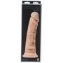 NS Novelties Elements, 7" Dildo, White