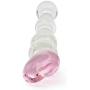 FST Glass Pleasure Wand Heart Shape Crystal Analdildo Butt Plug Masturbator Anal Sex Toys for Women Men Couple