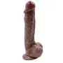 Full 9 Inch Realistic Waterproof Relax Tools Ultra Soft PVC for Women Waterproof Toy - Brown - Youeryuanda1.2 Full 9 Inch Realistic Waterproof Relax Tools Ultra Soft PVC for Women Waterproof Toy - Brown - Youeryuanda1.2