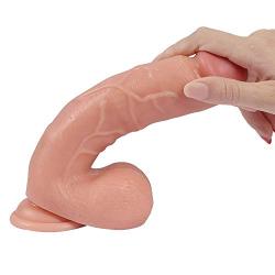 bnrtjudh 8in Lifelike Dîd`lõ Adult Toy for Women Hand-Free Couple Massage