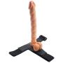 Quiet Power 12in Extra Huge Size Massager for Women Men Discreet Package - Péggîng Stráp ôn Only Sold by CFKTY (Beige)