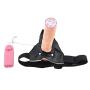 Vibrating Sex Dildo Strap ON Toy Male Female Sex Toy