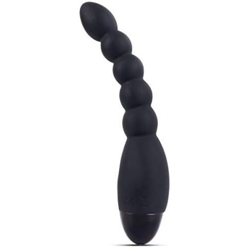 Zemalia Vibrating Anal Plug Beads 10 Speeds Prostate Massager Adult Anal Sex Toy G-Spot Vibrator Rechargeable Butt Plug Waterproof for Men Women and Couples