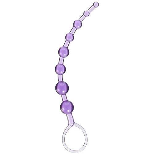 California Exotic Novelties First Time Love Beads, Purple