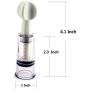 Finever Full Body Massager Cups Natural Nipple Enhancer & Enlargement 3Pk