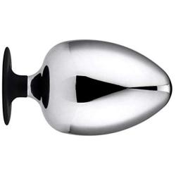 LLFX Large Anàl Plug Solid Metal with Silicone Base Anàl Expansion Toys Backpack