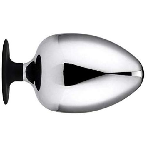 LLFX Large Anàl Plug Solid Metal with Silicone Base Anàl Expansion Toys Backpack
