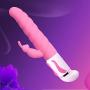 Wytinug Toy 12 Vibrant and 4 Rotation Modes G-Sport Rabbit Vibe with Bunny Ears, Realistic Shaft and Pleasure Beads for Women Bedroom Game