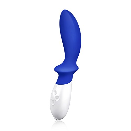 LELO Loki Luxury Vibrating Prostate Massager for Men, Federal Blue