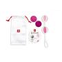 Geisha Balls 2 Pink Control Training Kit, Vaginal Tightening, Pleasure and Exercise, Sexual Health - Adult Sex Toys for Women by G vibe