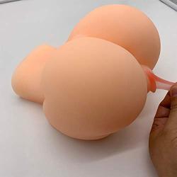 Timoxd Womens TPR Torso Penetrator Love Toys Mens Fun Adult Toys Pink Lips (Color : Skin)