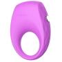 Full Silicone Cock Ring Penis Ring Time Delay Enlargement Sleeve Cock Vibrator for Men and Couples (1)