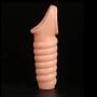 HEALIFTY Adult Sex Toy Reusable Penis Sleeve Extender Soft Cock Extension Sex Toy Cock Enlarger Condom Sheath Delay Ejaculation Toys for Men
