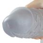 HYLHYL3-F Perfect Size Medical-Grade Stick Insert Wand Hands-Free Suction Cup Women Waterproof Toy Transparent Color PVC Material (26cm/10.2in)