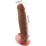 zhiounny Relief Silicone Dido Sleeve Extender Enlargement Male Extension Dido Sleeves - Flesh