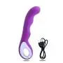 Waterproof Rechargeable Cordless Wand Massager for Pressure Relief Body with 10 Powerful Speeds & Adjustable Vibration Modes, Purple Waterproof Rechargeable Cordless Wand Massager for Pressure Relief Body with 10 Powerful Speeds & Adjustable Vibration Modes, Purple