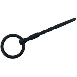 Eastern Delights Flexible Silicone Urethral Sounds Penis Plug, Small Width Hollow Design