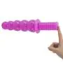 Lfcmf 11.02 Inch Extra Long Big Handsfree Personal Relax Massager PVC Toys with Handsfree Suction Cup Box Package (Color : Purple)