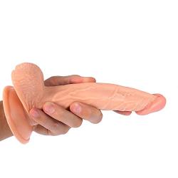 CRYPY 9 Inch Lifelike Handsfree Massager Toys for Woman