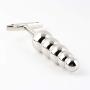Size 6.3-1.2 Inches Stainless Steel Metal Ānal Bút-t Plug with Five Balls Ānal Beads Toy for Men Women
